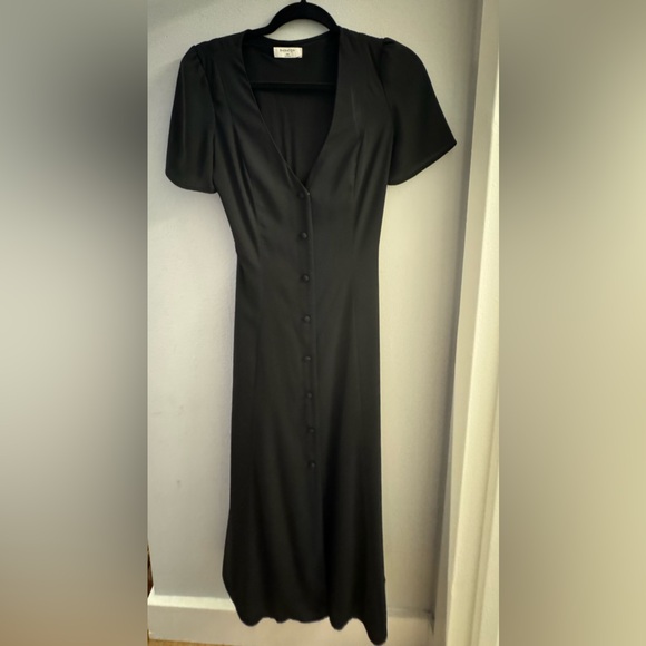 Aritzia Babaton Elin Midi Dress Button Front - Picture 12 of 14